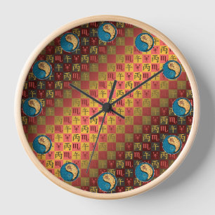 Horloge Scorpion & Cheval de Feu