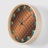 Horloge Scorpion & Cheval de Métal (Angle)