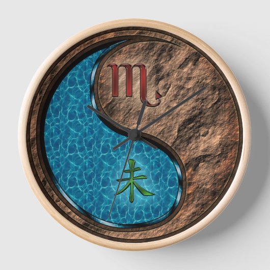 Horloge Scorpion & Chèvre de Terre (Recto)