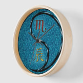 Horloge Scorpion & Dragon d'eau (Angle)
