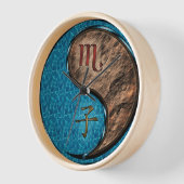 Horloge Scorpion & Rat de terre (Angle)