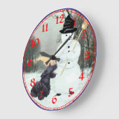 Horloge Scottish Terrier (Angle)