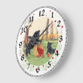 Horloge Scottish Terrier (Angle)