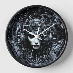 Horloge Sérénité cybernétique