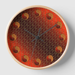 Horloge Serpent de bois