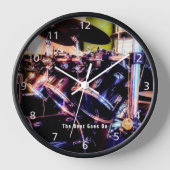 Horloge Serrure murale Acrylique (Recto)