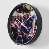 Horloge Serrure murale Acrylique (Angle)