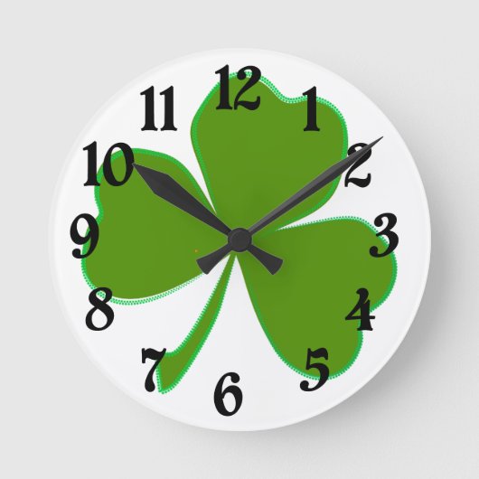 Horloge shamrock (Recto)
