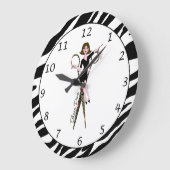 Horloge "Shear Diva" (Angle)