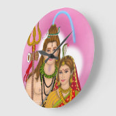 Horloge Shiva Parvati (Angle)