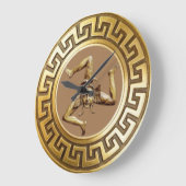 Horloge sicilienne de Trinacria (Angle)