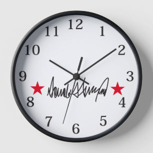 Horloge Signature Trump 