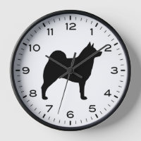 Silhouette de chien norvégien Elkhound