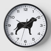 Silhouette de chien Pit Bull avec chiffres et minu