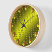 Horloge Singe de Bois (Angle)