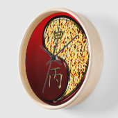 Horloge Singe de Feu (Angle)