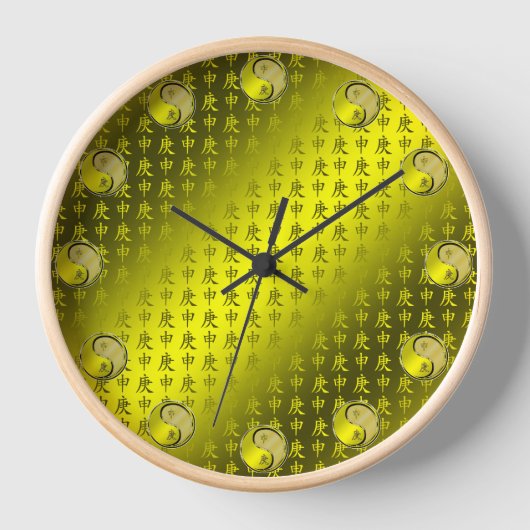 Horloge Singe de Métal (Recto)
