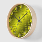 Horloge Singe de Métal (Angle)