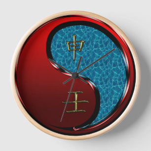Horloge Singe d'eau