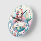 Horloge Sirène Ocean Whimsy (Angle)