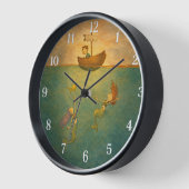 Horloge Sirènes (Angle)