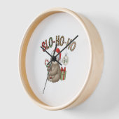 Horloge Slo Ho Ho Xmas Sloth (Angle)