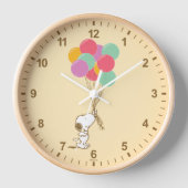 Horloge Snoopy et ballons (Recto)