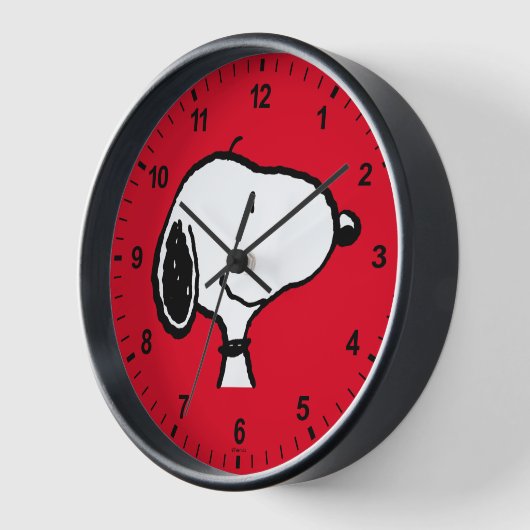 Horloge Snoopy Smile Giggle Laugh (Angle)