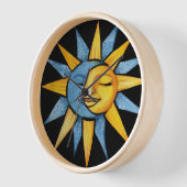 Horloge Soleil et Lune (Angle)