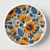 Horloge Soleil éternel : Infuse ton espace de rayonnement (Recto)