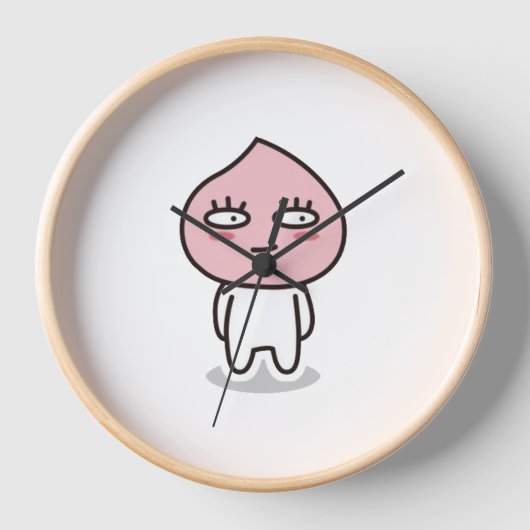 Horloge sourire d'apeach (Recto)