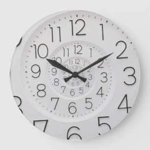 Horloge spirale Droste Horloge murale grande