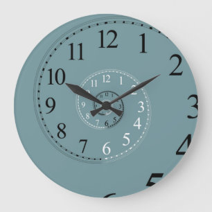 Horloge Spirale. Jour et nuit