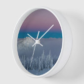 Horloge Station de ski Whitefish Mountain à Whitefish, Mon (Angle)