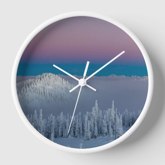 Horloge Station de ski Whitefish Mountain à Whitefish, Mon (Recto)