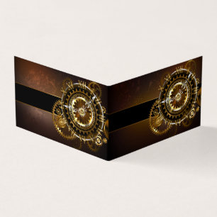 Horloge Steampunk avec des engrenages anciens
