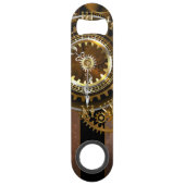 Horloge Steampunk avec des engrenages anciens (Devant)