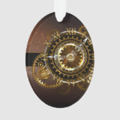 Horloge Steampunk avec des engrenages anciens (dos)