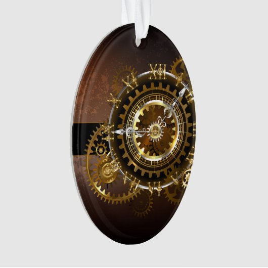 Horloge Steampunk avec des engrenages anciens (devant)