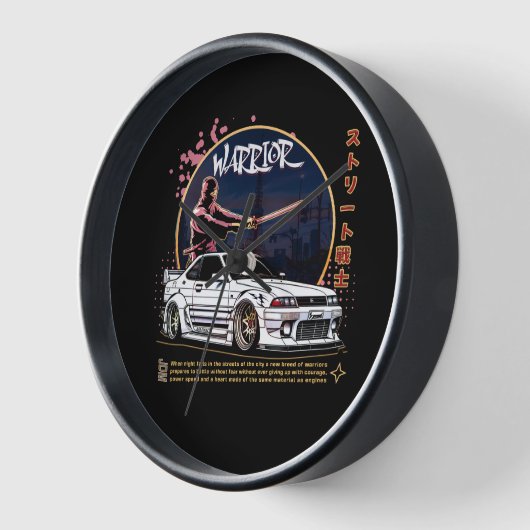 Horloge Street Warrior Samurai - Pilote Skyline (Angle)