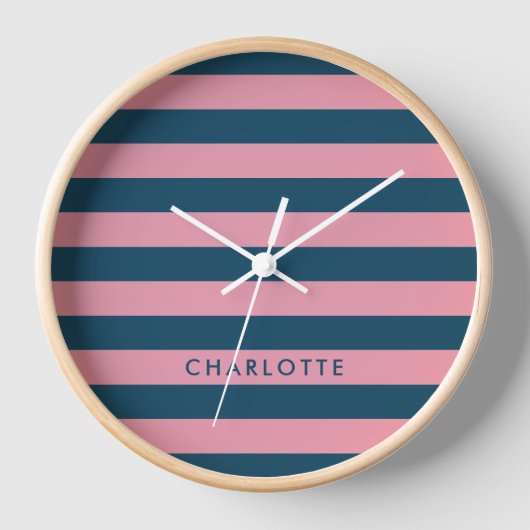 Horloge Strip | Trendy Preppy Name (Recto)