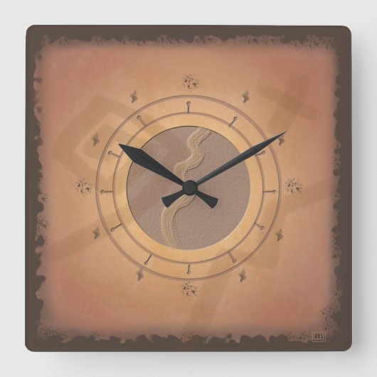 Horloge sud-ouest du désert (Recto)