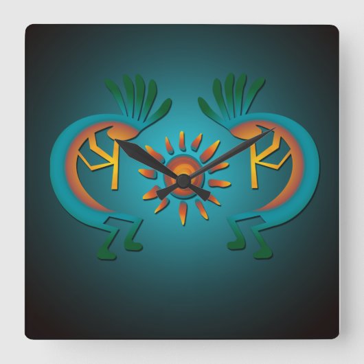 Horloge sud-ouest Kokopelli (Recto)