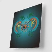 Horloge sud-ouest Kokopelli (Angle)