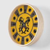 Horloge Sun Kokopelli du sud-ouest (Angle)