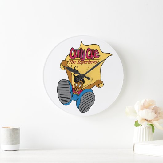 Horloge Superhero Curly Que (Maison)