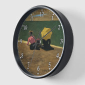 Horloge Sur la Plage (Angle)