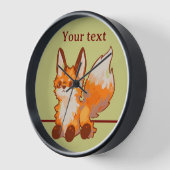 Horloge Sweet Fox, voilier (Angle)