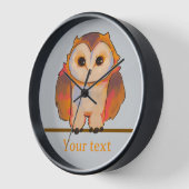 Horloge Sweet Owl, oignon (Angle)