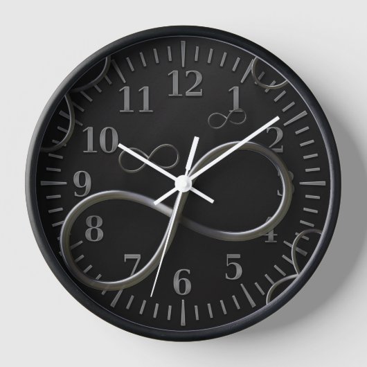 Horloge Symbole d'infini (Recto)